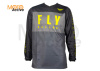 Джерси FLY RACING F-16 2022 серая/черная/Hi-Vis желтая